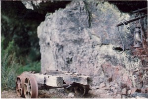 Black's adit, Black Bluff gold mine, Lea River, north-western Tasmania.