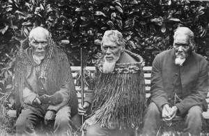 Ernest Warde photo of Maori chiefs, 1998:P:0383, QVMAG