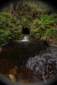 The diversion tunnel at Mayne's tin mine, a later development near the Orient Tin Mine.